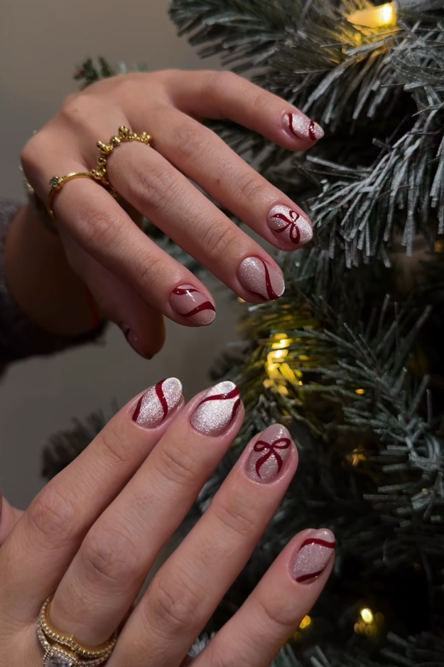 The 23 Short Christmas Nail Designs Everyone Will Want This Holiday Season The 23 Short Christmas Nail Designs Everyone Will Want This Holiday Season