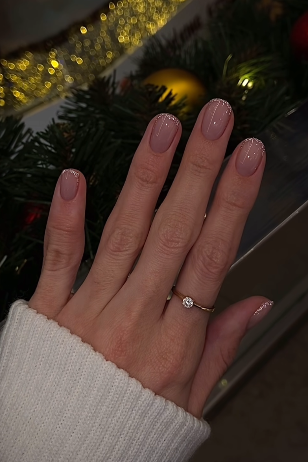 The 23 Short Christmas Nail Designs Everyone Will Want This Holiday Season The 23 Short Christmas Nail Designs Everyone Will Want This Holiday Season