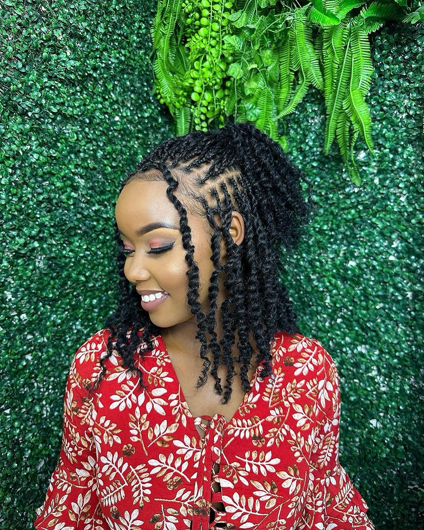 Chic Micro Twists With Defined Springy Ends
