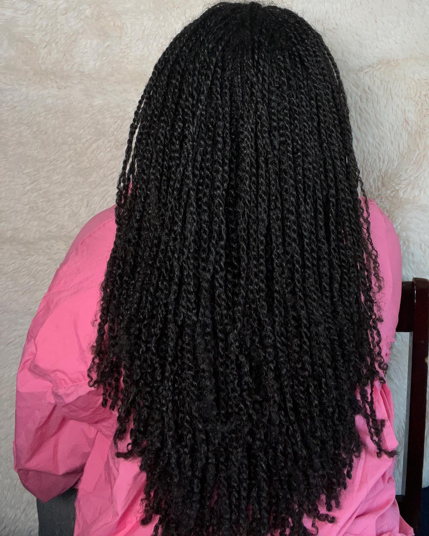 Long Defined Two Strand Twists