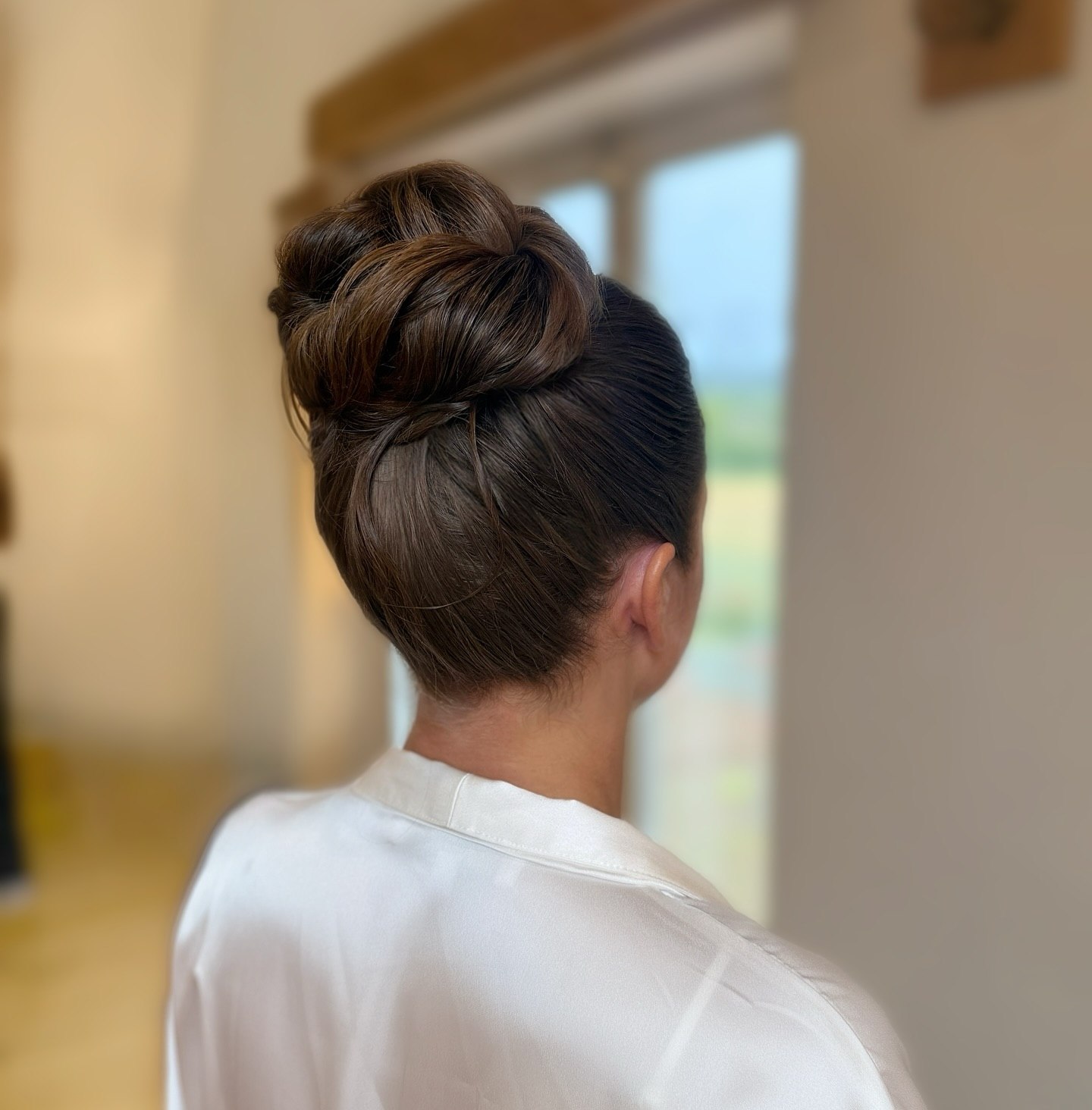 Elegant Twisted Top Knot Updo