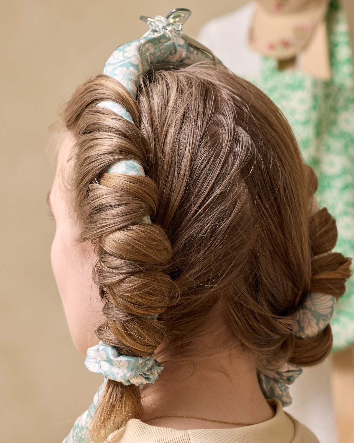Soft Beachy Waves With Fabric Rollers