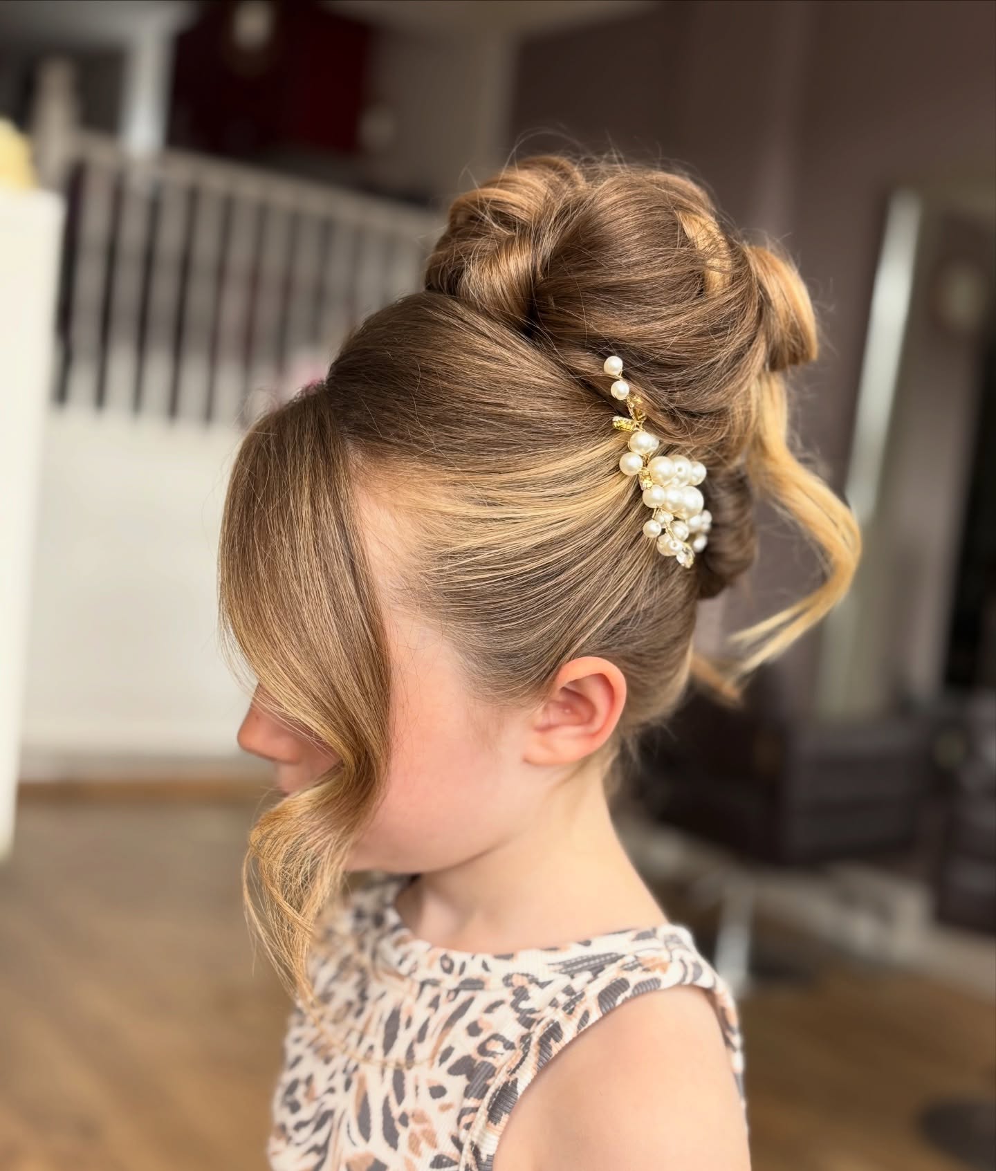 Elegant High Updo With Voluminous Crown