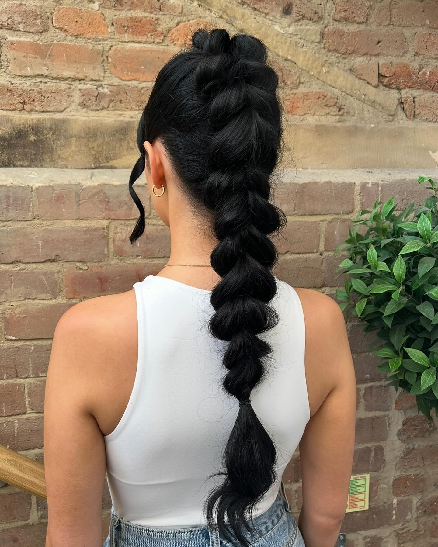 Voluminous Dutch Braid With Wispy Face-Framing Tendrils
