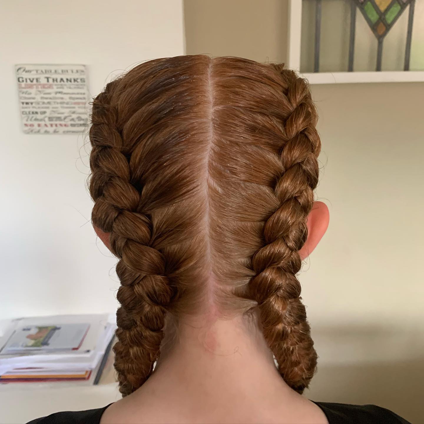 Double French Braids For Active Days