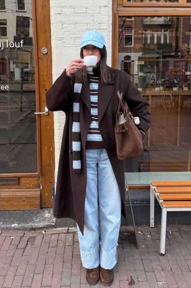 19 October Outfits That Nail That Perfect In-Between-Weather Dressing