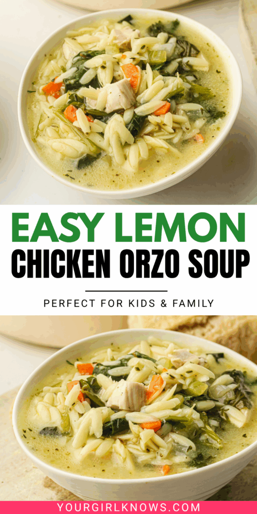 This Lemon Chicken Orzo Soup That Makes a Chilly Evening Feel So Much Better