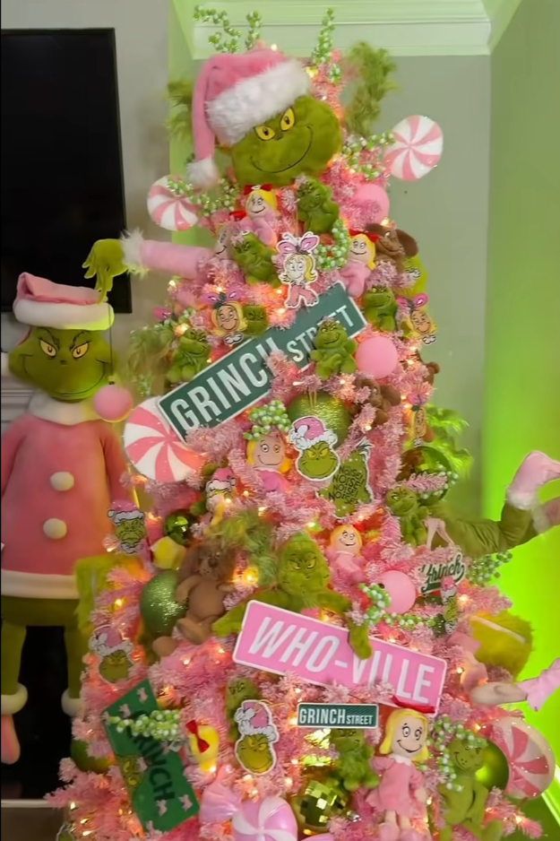 21 Creative Grinch Christmas Trees for a Whoville-Inspired Holiday Home