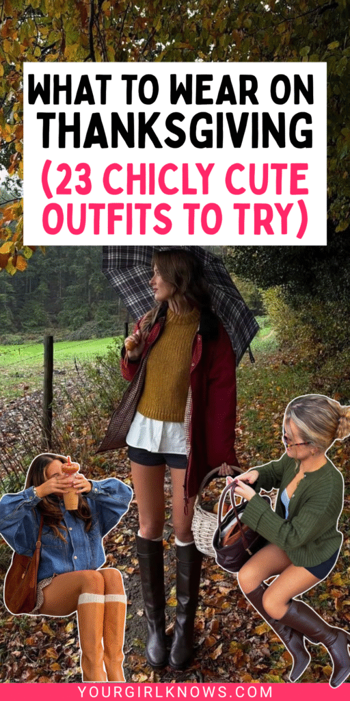 23 Thanksgiving Outfits That Look Chic Enough for Photos but Cozy Enough for Seconds