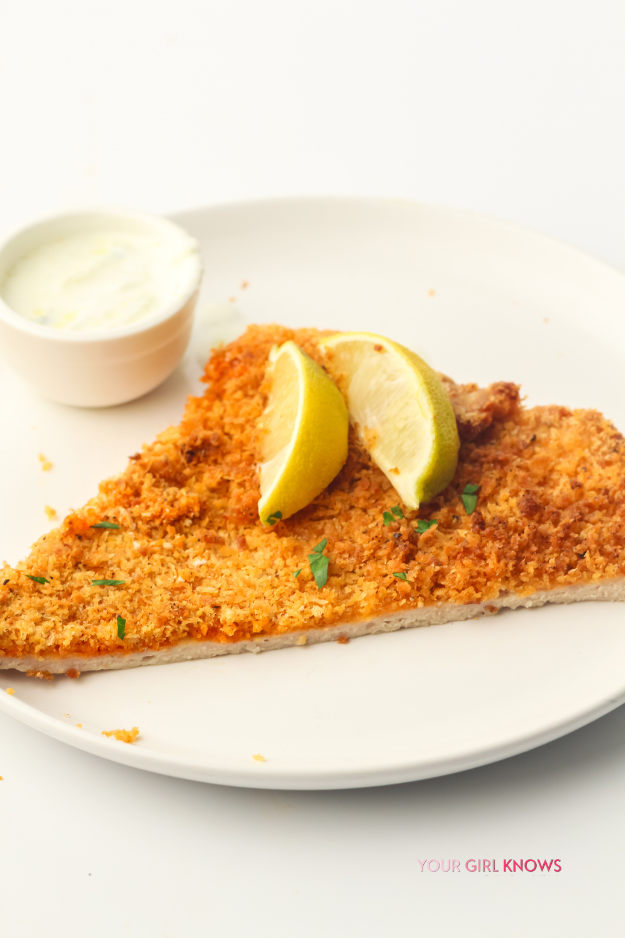 This Giant Chicken Schnitzel Brings the Crunchiest Part of Dinner to the Center of the Table