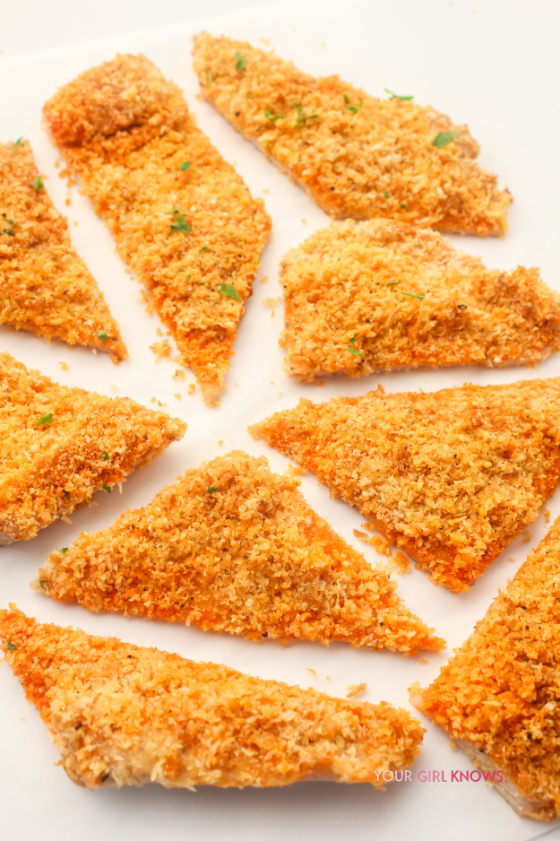 This Giant Chicken Schnitzel Brings the Crunchiest Part of Dinner to the Center of the Table