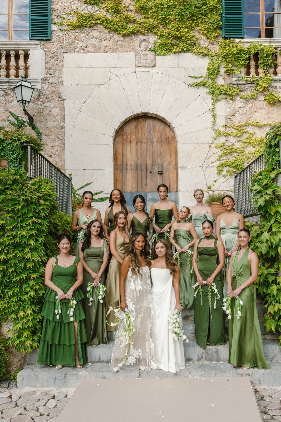 Various Shades of Green Bridesmaid Dresses in A-line and Fitted Styles — Bridesmaid Dress Ideas