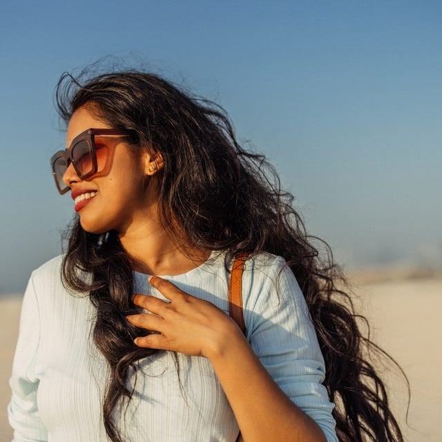 Mid-Back Beach Waves With Balayage — Trendy Waves Hair