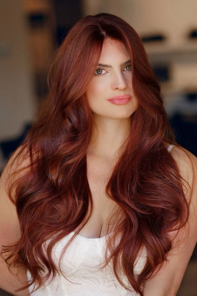 Rich Auburn With Lustrous Shine Rich Auburn With Lustrous Shine — Auburn Hair Color