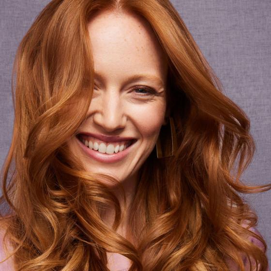 Vibrant Auburn With Glossy Finish Vibrant Auburn With Glossy Finish — Auburn Hair Color
