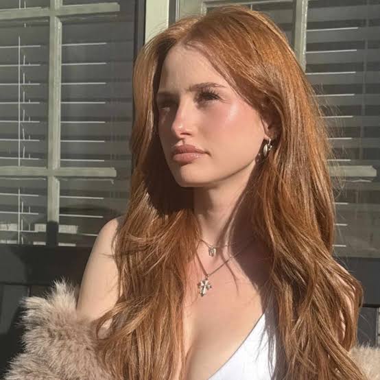 Soft Auburn Mid-Back Length With Subtle Dimension Soft Auburn Mid-Back Length With Subtle Dimension — Auburn Hair Color