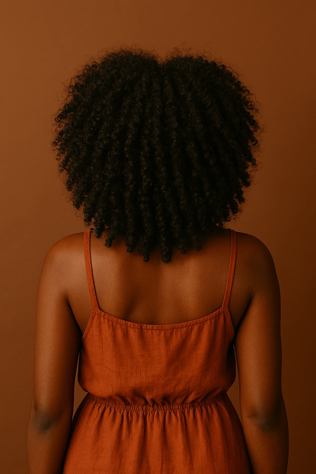 Shoulder Length Voluminous Dark Brown Curls With Natural Shape — Easy Curly Hair Routine