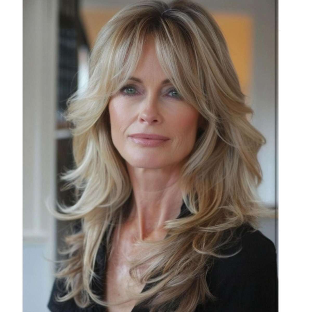Shoulder Length Layered Shag — Hairstyles for Women Over 50