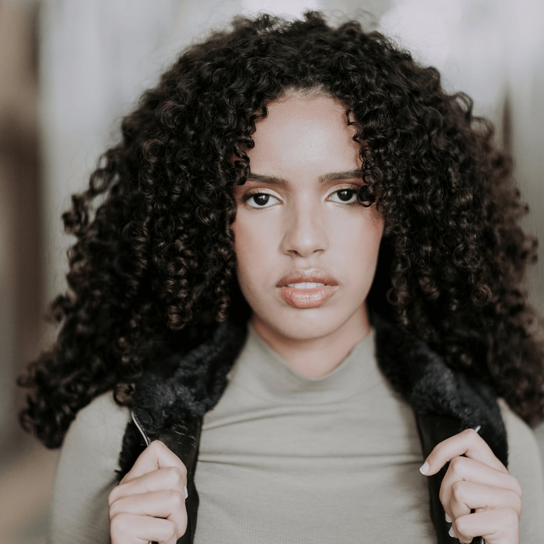 Mid-Back Spiral Curls Air Dried With Showcasing Thick — Easy 3c Hairstyles