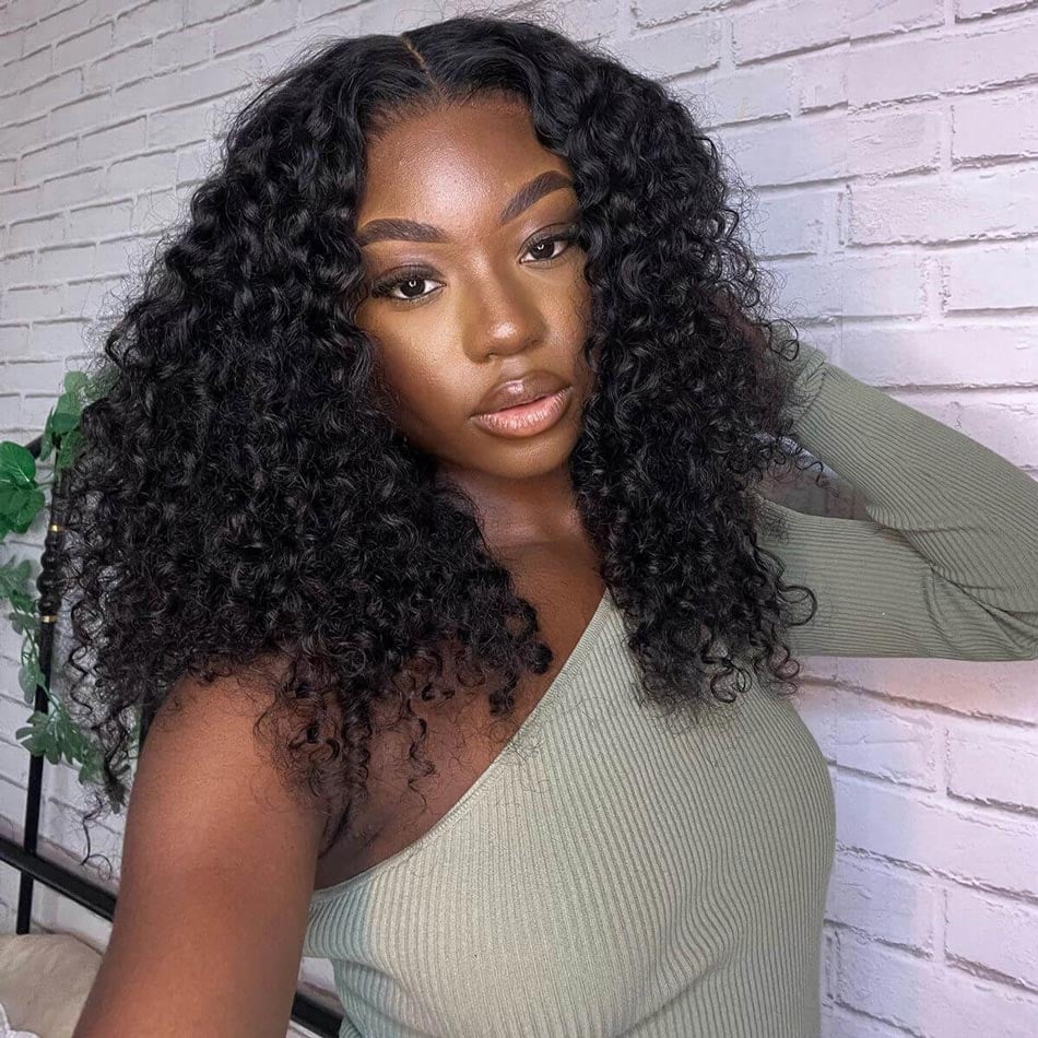 Collarbone Defined Curls Air Dried — Easy 3c Hairstyles