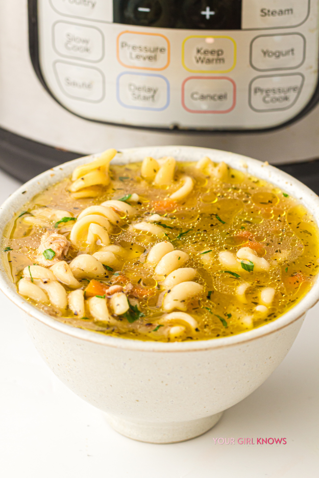 The Easy Instant Pot Chicken Noodle Soup That Makes Cold Nights So Much Better